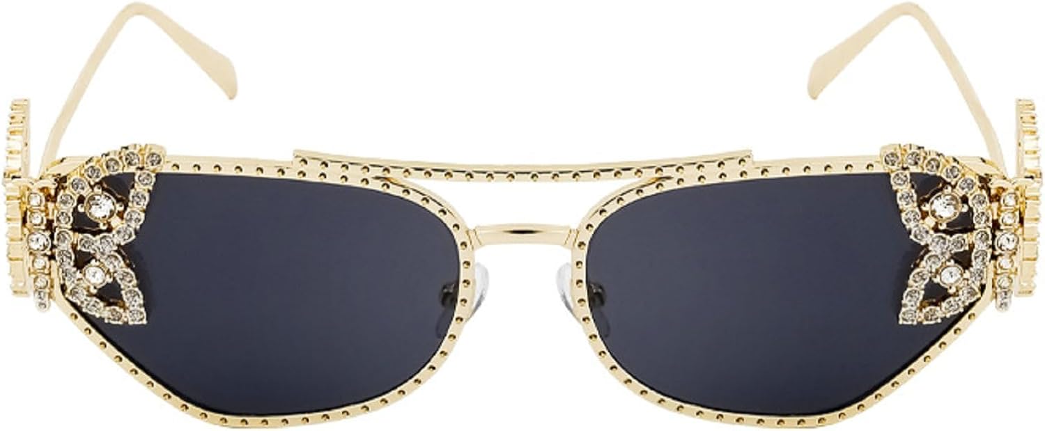 Сексуальные солнцезащитные очки «кошачий глаз» с бабочками, украшенные стразами, для женщин, 2025 год, роскошная металлическая оправа, винтажные очки с защитой от УФ-излучения UV400 mincl, Black
Сексуальные солнцезащитные очки «кошачий глаз» с бабочками, украшенные стразами, для женщин, 2025 год, роскошная металлическая оправа, винтажные очки с защитой от УФ-излучения UV400 mincl, Black