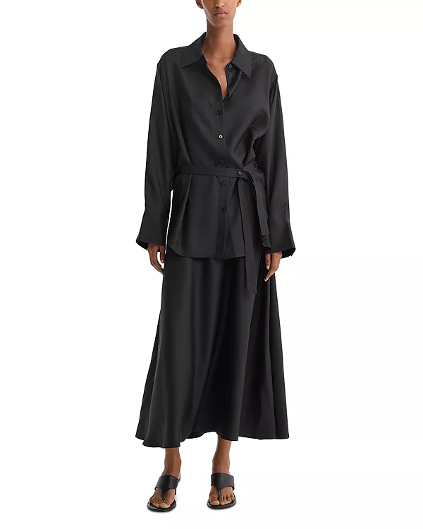 Шелковое жилетное платье Róhe, зеленый
Шелковое жилетное платье Róhe, зеленый