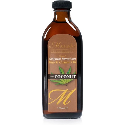Ароматерапия Натуральное Оригинальное Ямайское Черное Касторовое Масло С Кокосом 150 мл Mamado 
Ароматерапия Натуральное Оригинальное Ямайское Черное Касторовое Масло С Кокосом 150 мл Mamado