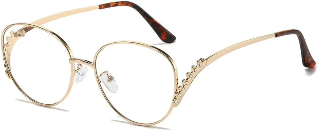 Ретро женские солнцезащитные очки большого размера, золотистая металлическая оправа с лепестками и бриллиантами, роскошные, с защитой от УФ-излучения UV400 HHZZYVY, 3
Ретро женские солнцезащитные очки большого размера, золотистая металлическая оправа с лепестками и бриллиантами, роскошные, с защитой от УФ-излучения UV400 HHZZYVY, 3