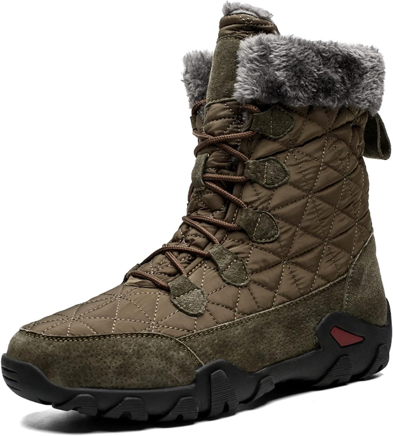 Высокие походные ботинки, мужские зимние непромокаемые ботинки, теплые высокие ботинки с шнуровкой, нескользящие Rishengchang, зеленый
Высокие походные ботинки, мужские зимние непромокаемые ботинки, теплые высокие ботинки с шнуровкой, нескользящие Rishengchang, зеленый