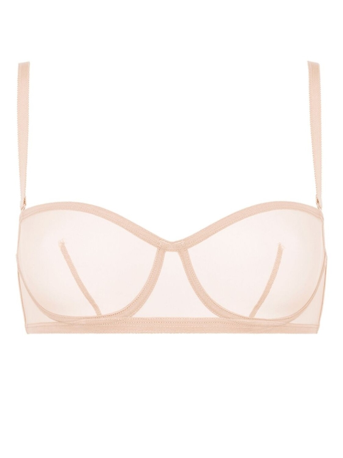 Бюстгальтер-бандо Indiscrète ERES, нейтральный цвет
Бюстгальтер-бандо Indiscrète ERES, нейтральный цвет