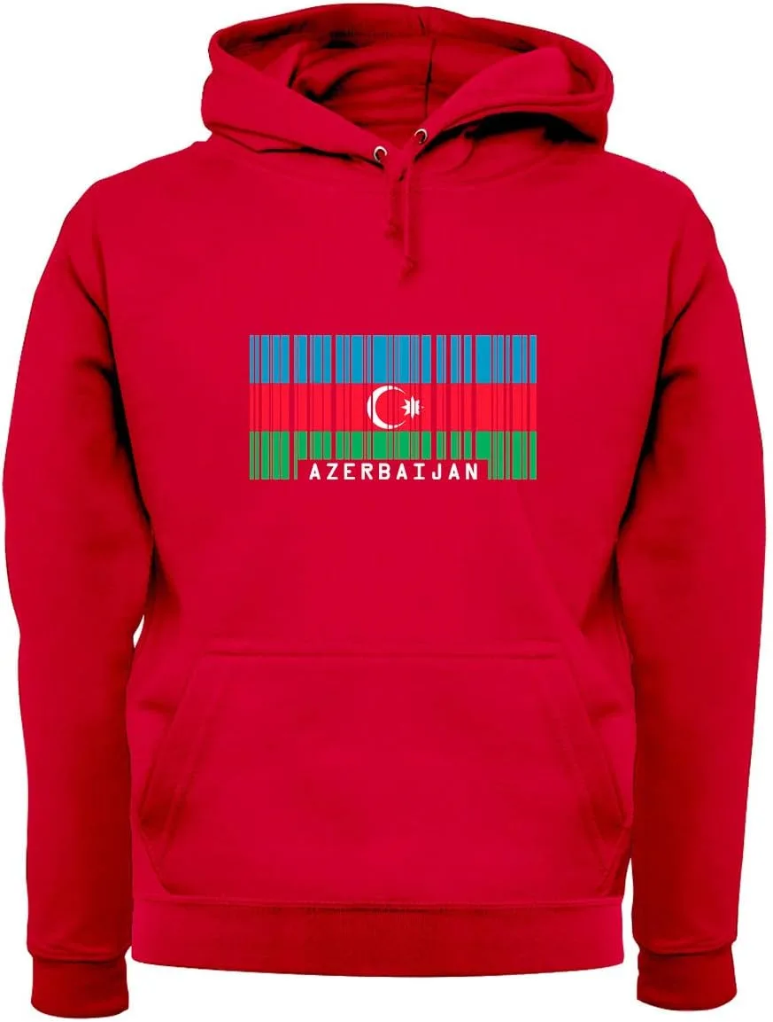 Футболка с капюшоном Unisex Premium с флагом Азербайджана в стиле штрих-кода Dressdown
Футболка с капюшоном Unisex Premium с флагом Азербайджана в стиле штрих-кода Dressdown