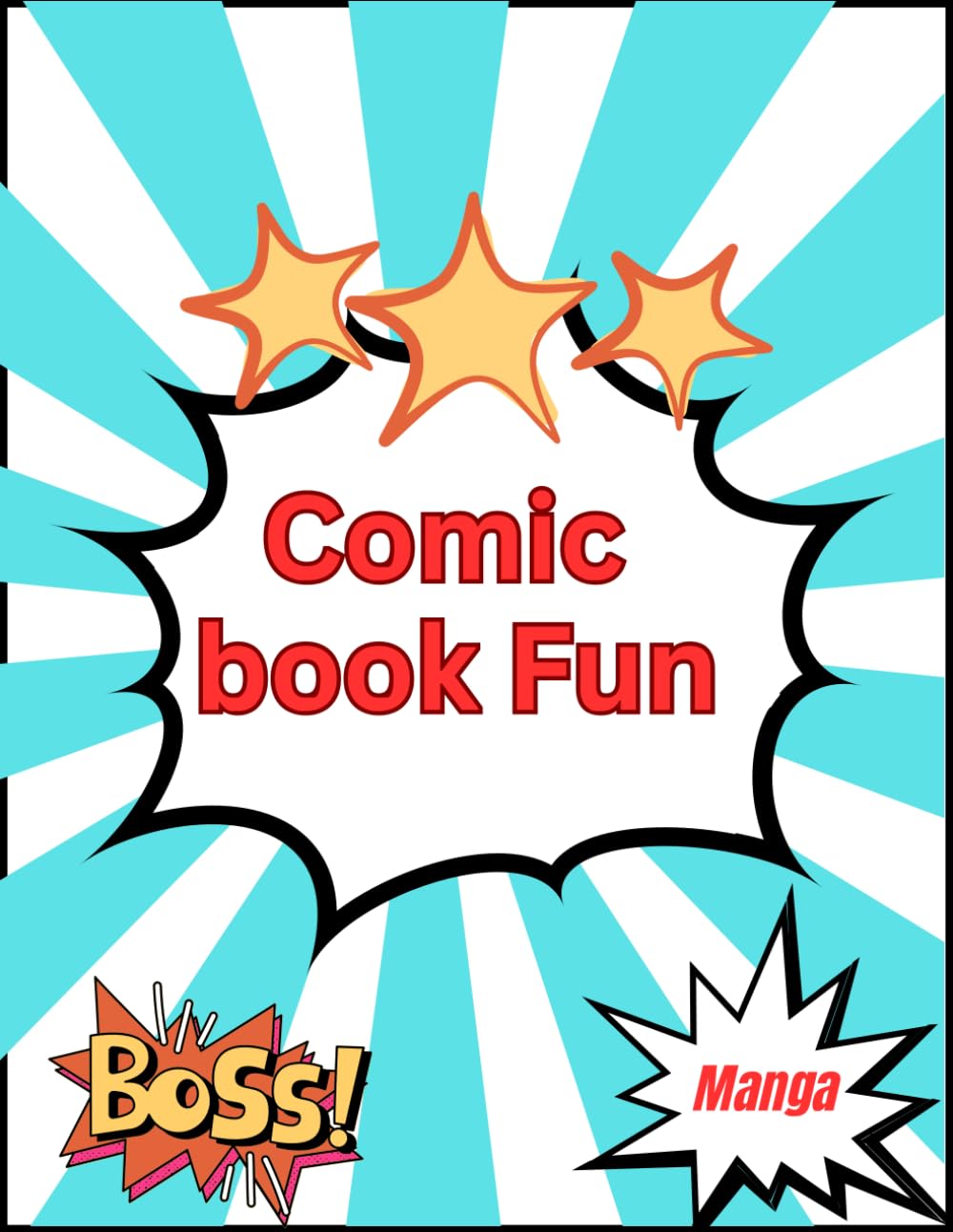 Comic fun: Blank comic book template
Comic fun: Blank comic book template