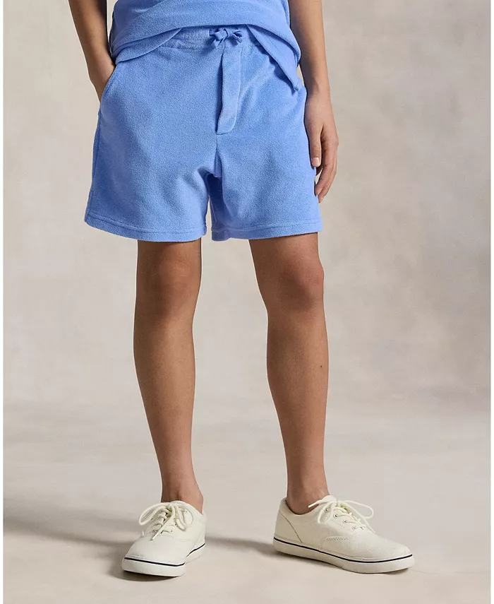 Шорты на завязках Big Boys из махровой ткани Polo Ralph Lauren, синий
Шорты на завязках Big Boys из махровой ткани Polo Ralph Lauren, синий