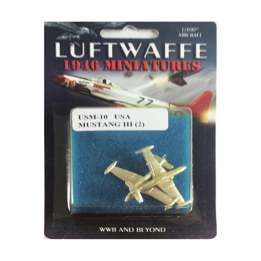 Кавалер Мустанг III, Luftwaffe 1946 Miniatures - United States - Modern (1:300)
Кавалер Мустанг III, Luftwaffe 1946 Miniatures - United States - Modern (1:300)