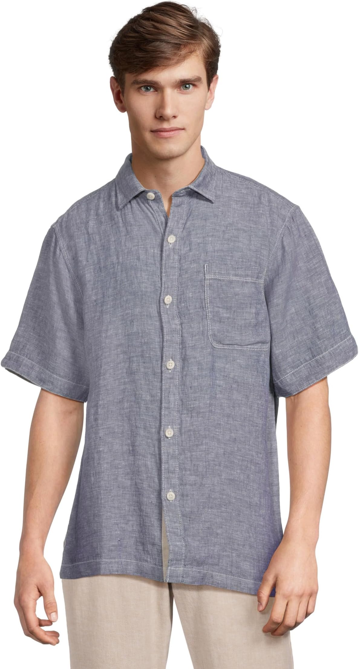 Мужская рубашка Paradise Breezer с короткими рукавами Tommy Bahama, Island Navy
Мужская рубашка Paradise Breezer с короткими рукавами Tommy Bahama, Island Navy