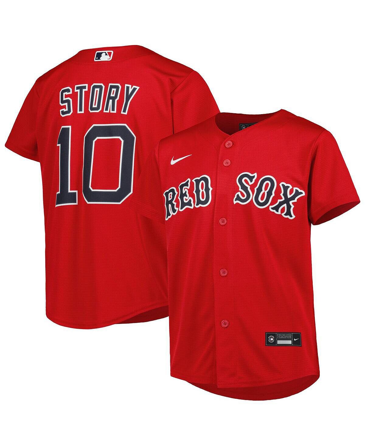 Джерси для больших мальчиков и девочек Trevor Story Red Boston Red Sox, альтернативная реплика игрока Nike
Джерси для больших мальчиков и девочек Trevor Story Red Boston Red Sox, альтернативная реплика игрока Nike