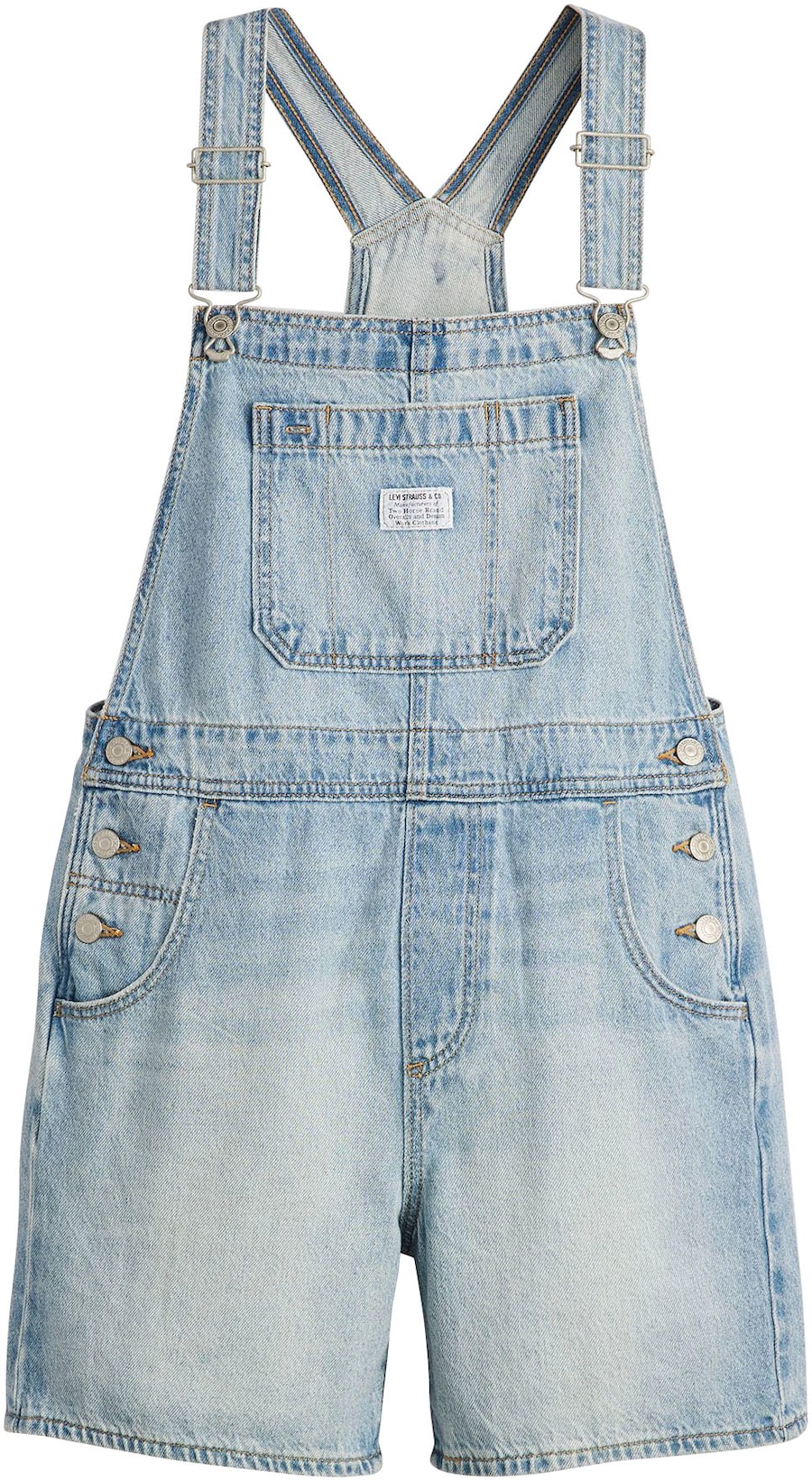 Обычный джинсовый комбинезон LEVI'S Utility Shortall, светло-голубой
Обычный джинсовый комбинезон LEVI'S Utility Shortall, светло-голубой