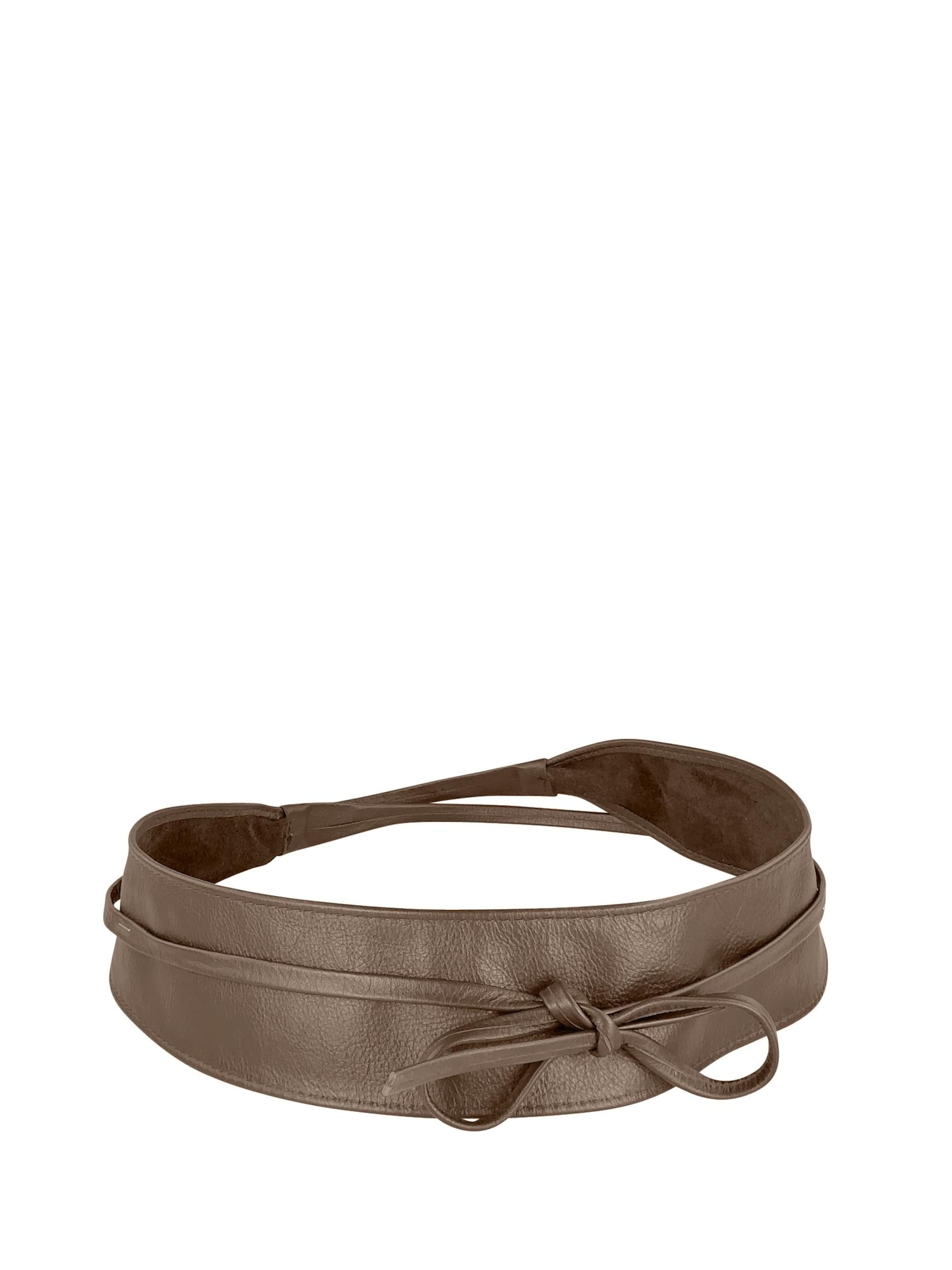 COLLEZIONE ALESSANDRO Ремень 'Veggie' в темно-коричневом цвете
COLLEZIONE ALESSANDRO Ремень 'Veggie' в темно-коричневом цвете