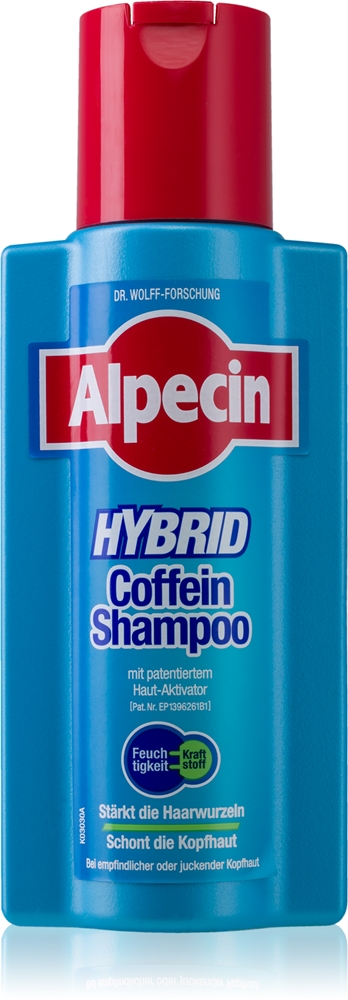 Гибридный кофеиновый шампунь для чувствительной кожи головы Alpecin, 250 мл
Гибридный кофеиновый шампунь для чувствительной кожи головы Alpecin, 250 мл