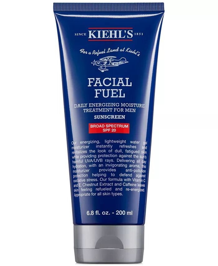 Мужской увлажняющий крем для лица Facial Fuel с SPF 20, 6,8 унции Kiehl'S Since 1851
Мужской увлажняющий крем для лица Facial Fuel с SPF 20, 6,8 унции Kiehl'S Since 1851
