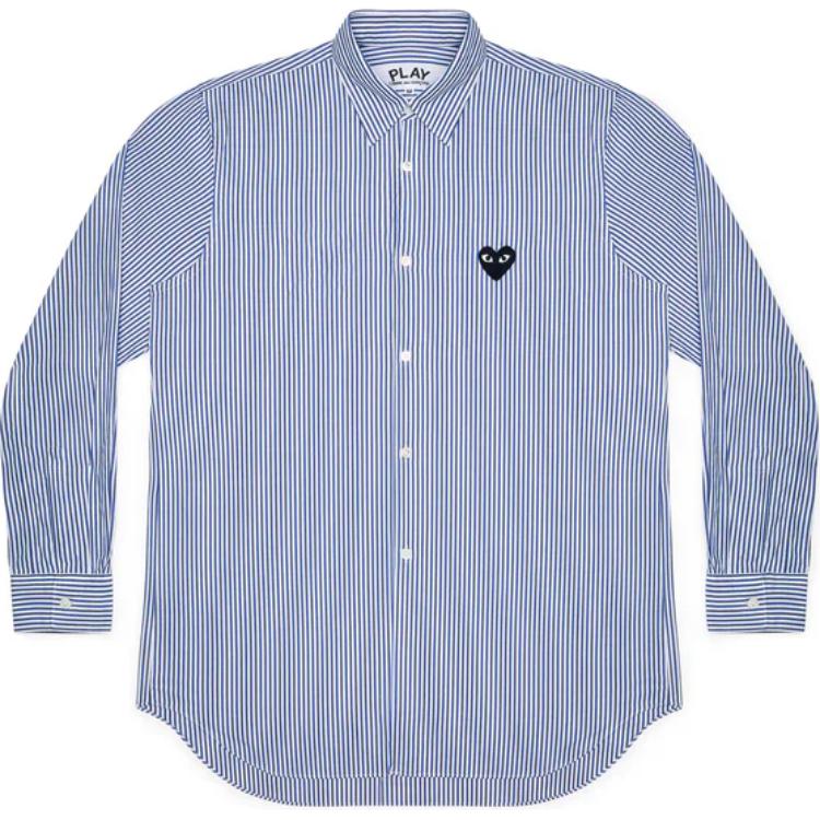 CDG Play Мужская синяя рубашка
CDG Play Мужская синяя рубашка