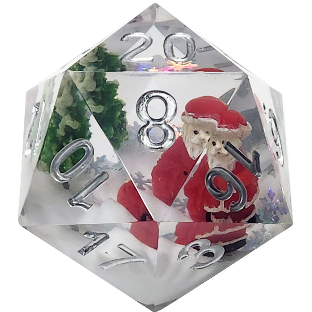 Аксессуары Sirius Dice Scenic Holiday 54mm d20: Santa (1)
Аксессуары Sirius Dice Scenic Holiday 54mm d20: Santa (1)