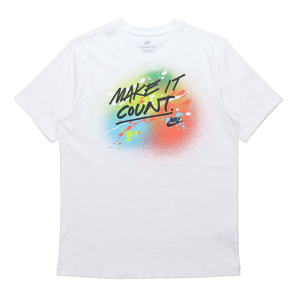 Футболка спортивная одежда брызги чернил алфавит печать спорт короткий рукав Nike, белый
Футболка спортивная одежда брызги чернил алфавит печать спорт короткий рукав Nike, белый