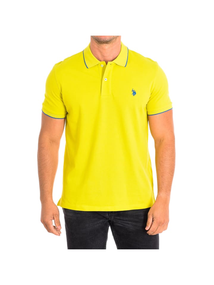 Рубашка-поло U.S. Polo Assn., желтый 
Рубашка-поло U.S. Polo Assn., желтый