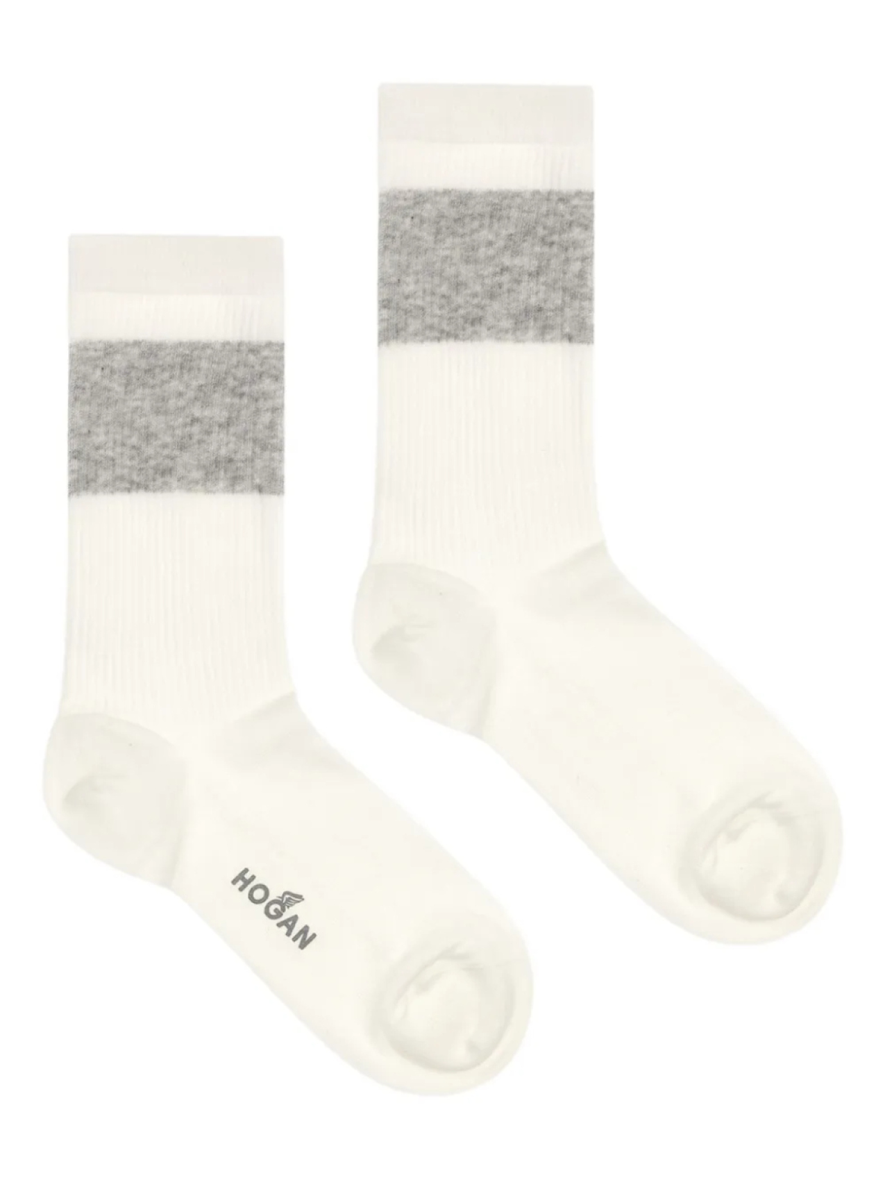 Hogan носки в полоску, белый
Hogan носки в полоску, белый
