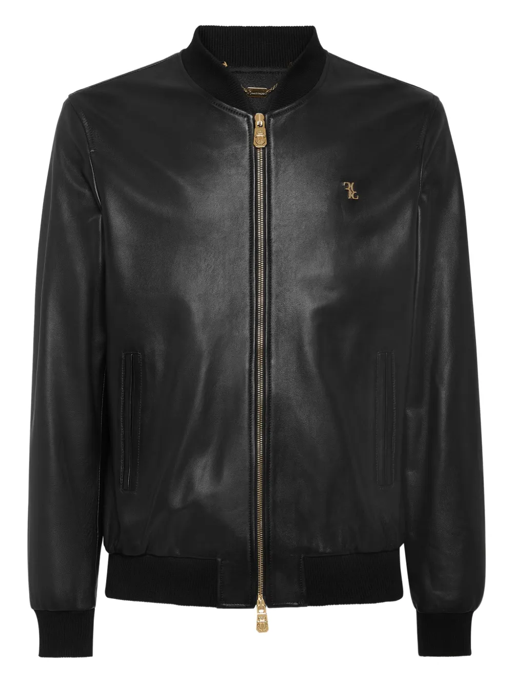 Кожаный бомбер Billionaire, черный
Кожаный бомбер Billionaire, черный