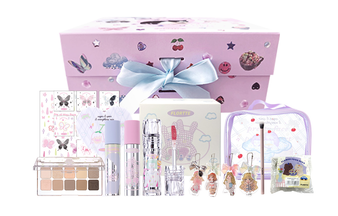 Набор косметики Girls' Dormitory Perfect Score Heartbeat Box, легко растушевывается, натуральный, 11 предметов FLORTTE
Набор косметики Girls' Dormitory Perfect Score Heartbeat Box, легко растушевывается, натуральный, 11 предметов FLORTTE