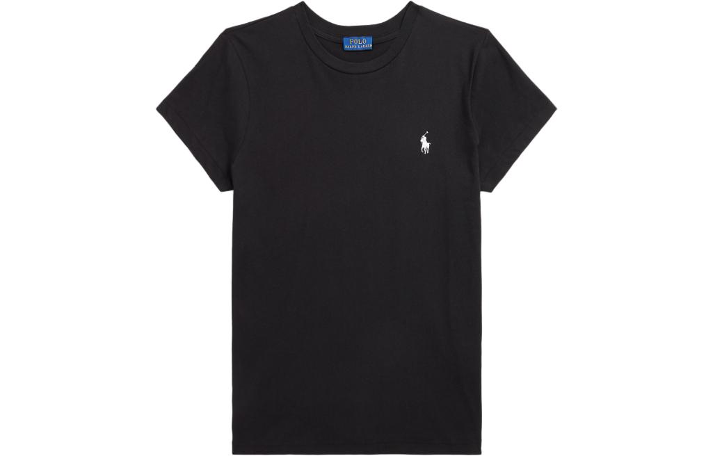 Футболка поло с вышивкой пони Ralph Lauren, черная
Футболка поло с вышивкой пони Ralph Lauren, черная