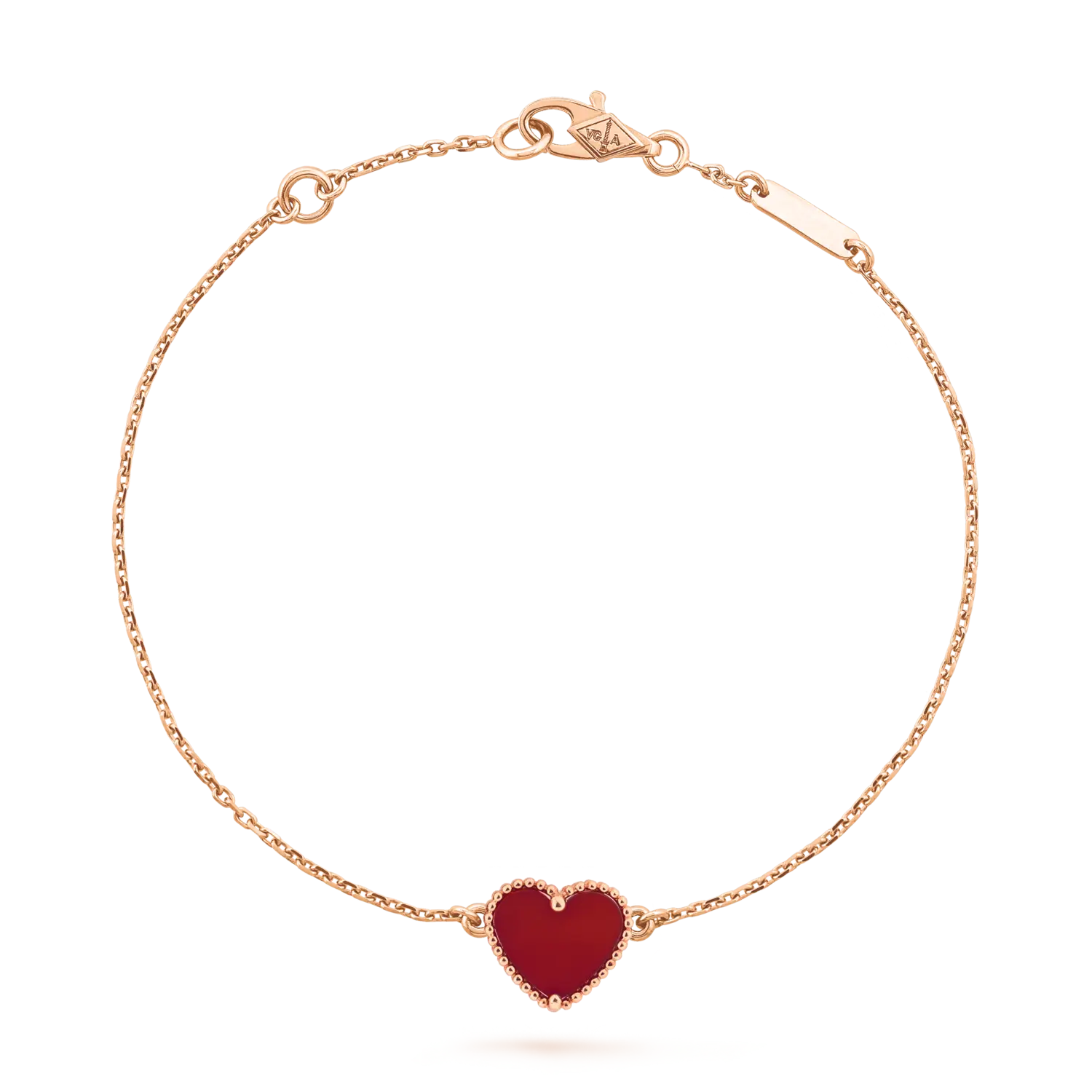 Браслет Van Cleef & Arpels Sweet Hearts, 18-ct розовое золото, сердолик
Браслет Van Cleef & Arpels Sweet Hearts, 18-ct розовое золото, сердолик