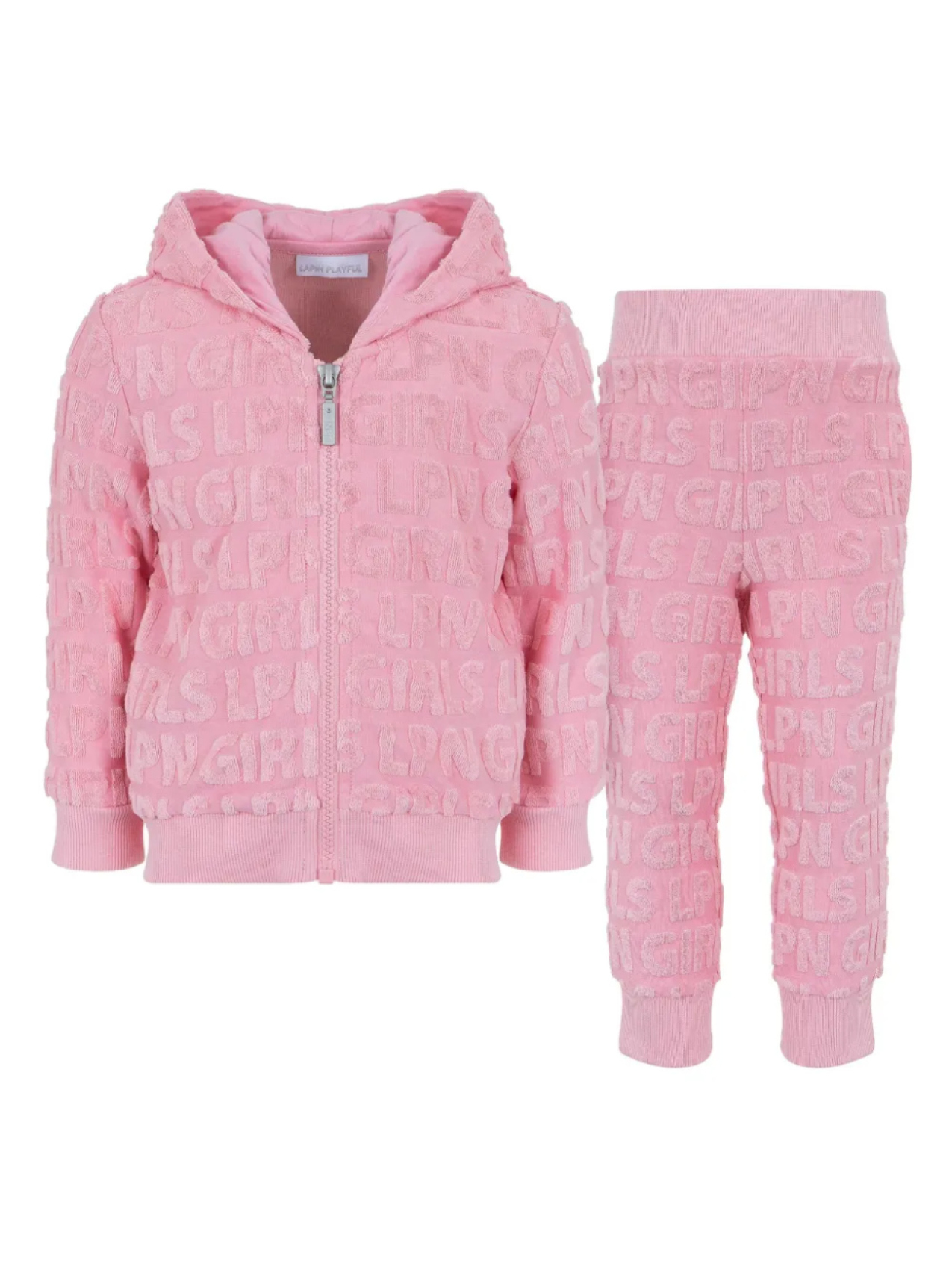 Спортивный костюм с логотипом Lapin House, розовый
Спортивный костюм с логотипом Lapin House, розовый
