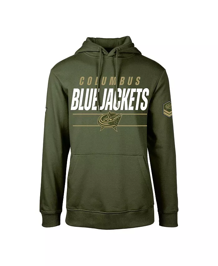 Мужская оливковая толстовка с капюшоном Columbus Blue Jackets Podium Fleece LevelWear
Мужская оливковая толстовка с капюшоном Columbus Blue Jackets Podium Fleece LevelWear
