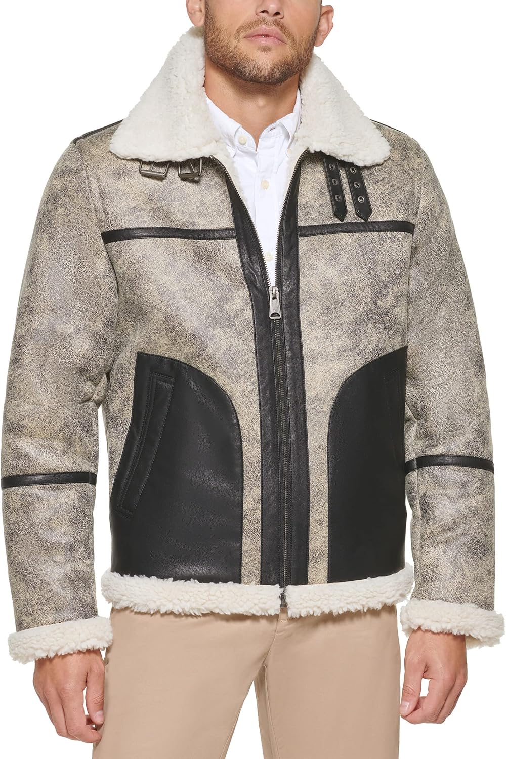 Мужская куртка-авиатор Tommy Hilfiger из искусственной кожи с флисовой подкладкой, Grey
Мужская куртка-авиатор Tommy Hilfiger из искусственной кожи с флисовой подкладкой, Grey