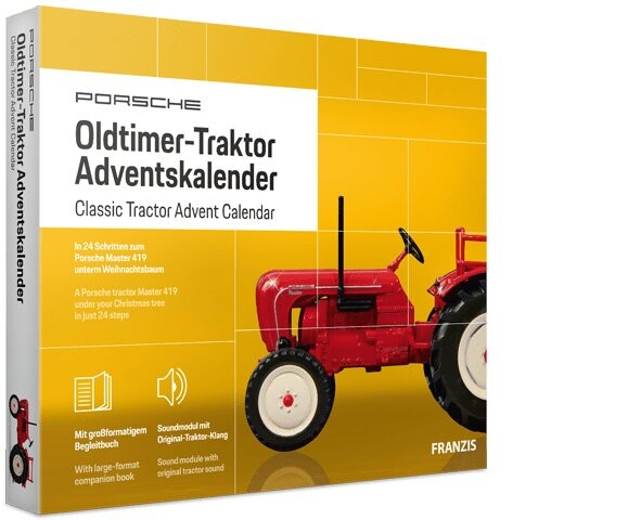 Модель Porsche Oldtimer Porsche Master 419 - Трактор Franzis
Модель Porsche Oldtimer Porsche Master 419 - Трактор Franzis