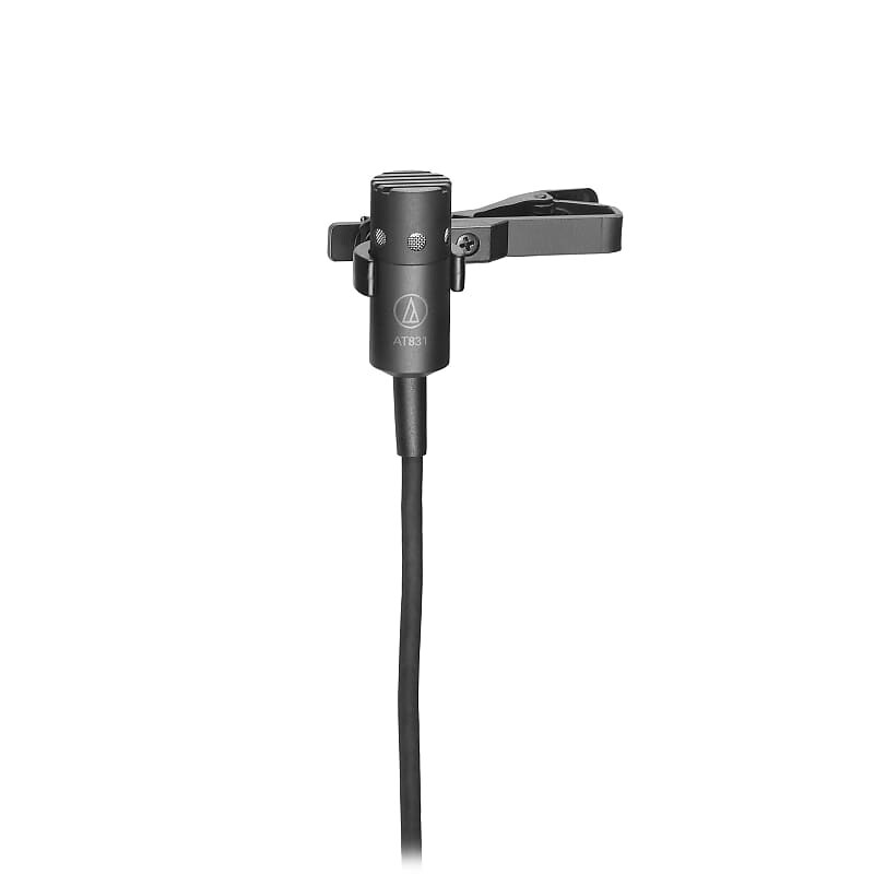 Конденсаторный петличный микрофон Audio-Technica AT831R Cardioid Condenser Lavalier Mic
Конденсаторный петличный микрофон Audio-Technica AT831R Cardioid Condenser Lavalier Mic