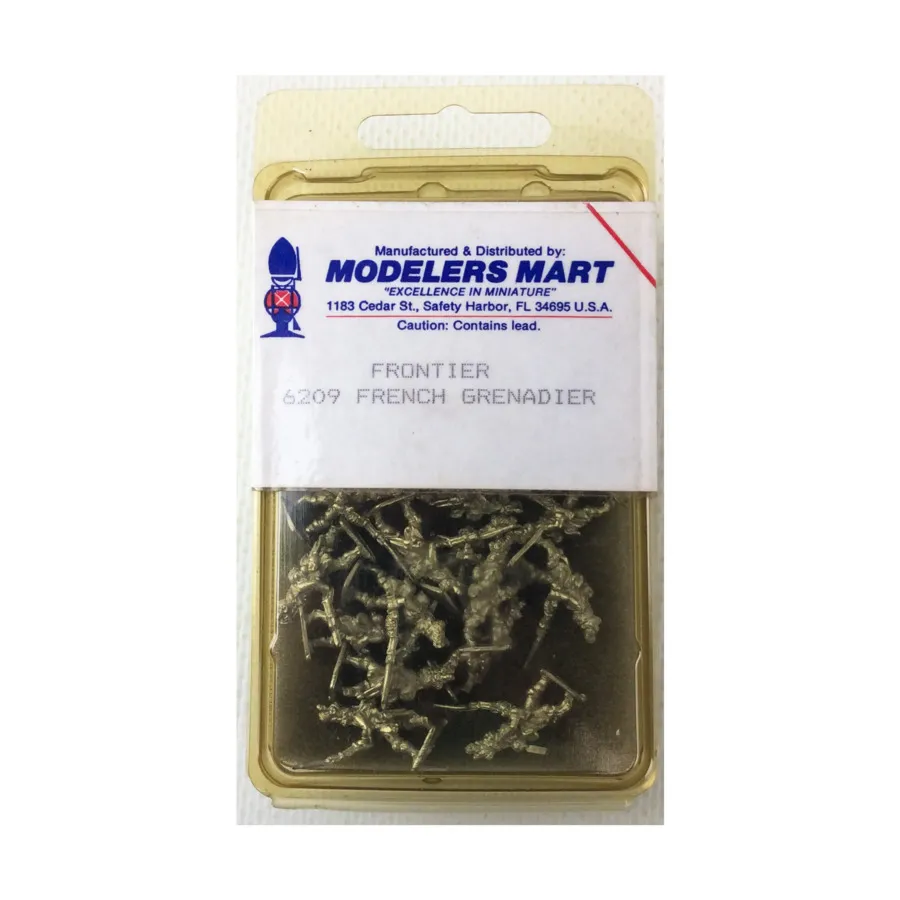 Французские гренадеры, Historical Miniatures (15mm) (Modelers Mart)
Французские гренадеры, Historical Miniatures (15mm) (Modelers Mart)