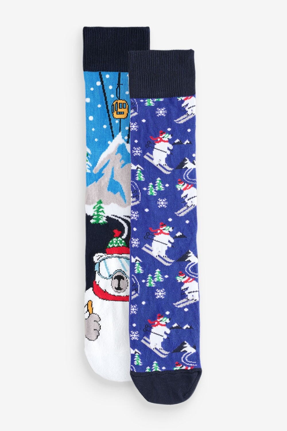 Носки с рождественским узором Next, синий
Носки с рождественским узором Next, синий