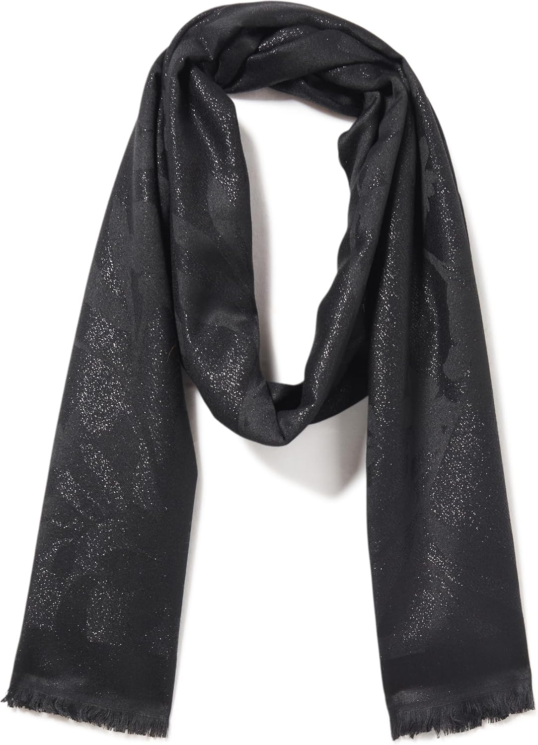 Женский легкий шарф Calvin Klein с металлическим принтом орхидеи и бахромой из ресниц, Black
Женский легкий шарф Calvin Klein с металлическим принтом орхидеи и бахромой из ресниц, Black