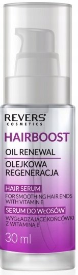 Сыворотка для разглаживания волос Hair Boost Revers с витамином Е
Сыворотка для разглаживания волос Hair Boost Revers с витамином Е