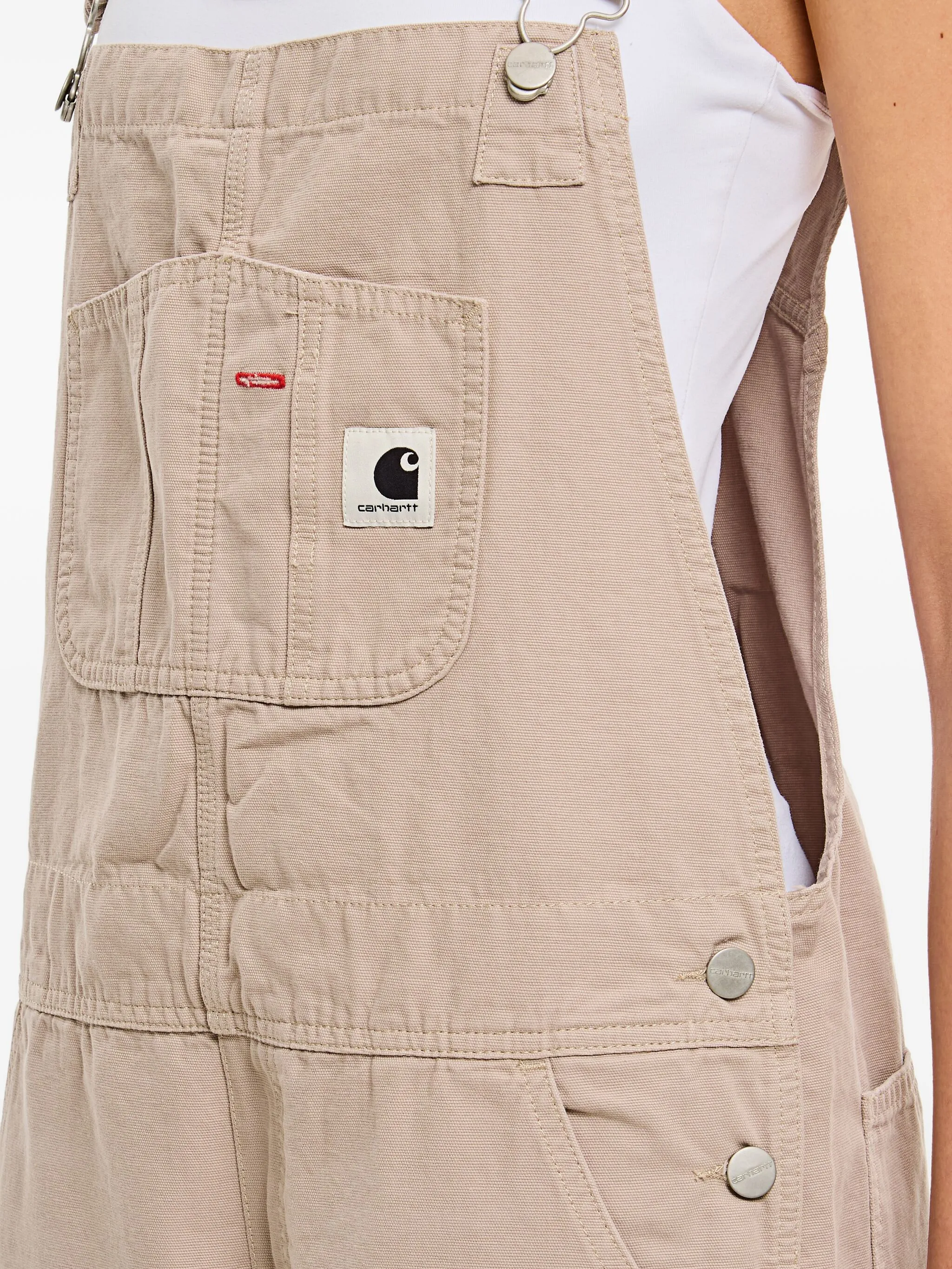 Комбинезон с нагрудным карманом на регулируемом ремне Carhartt Wip, бежевый
Комбинезон с нагрудным карманом на регулируемом ремне Carhartt Wip, бежевый