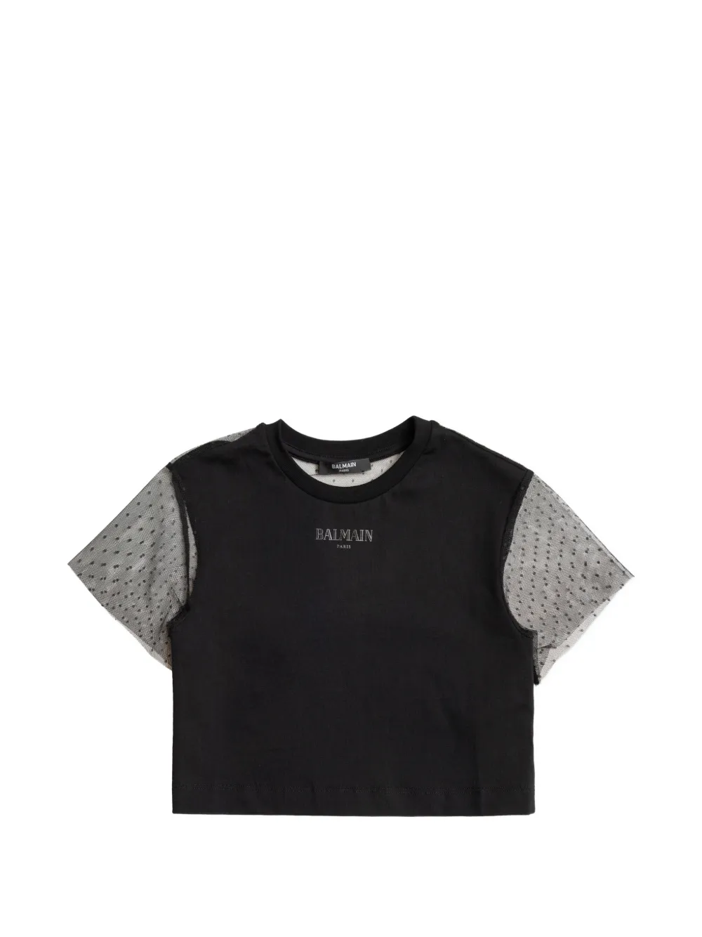 Укороченный топ Balmain Kids, черный
Укороченный топ Balmain Kids, черный