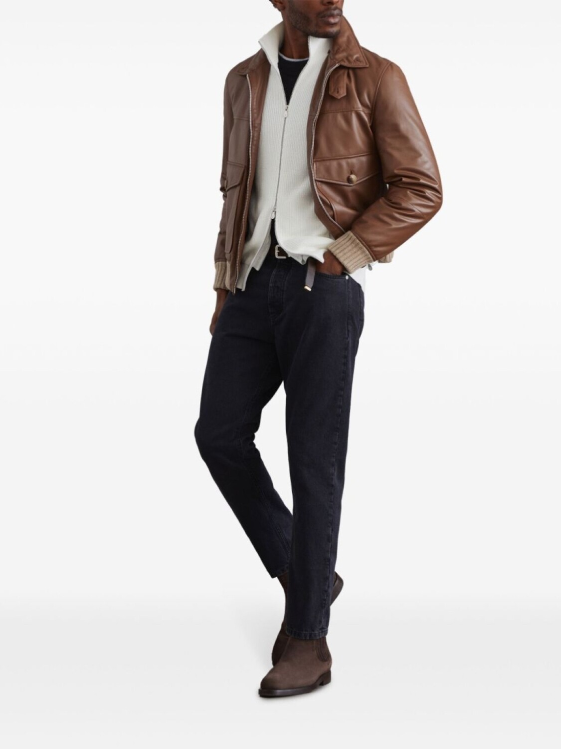 Brunello Cucinelli футболка с контрастной отделкой, черный
Brunello Cucinelli футболка с контрастной отделкой, черный