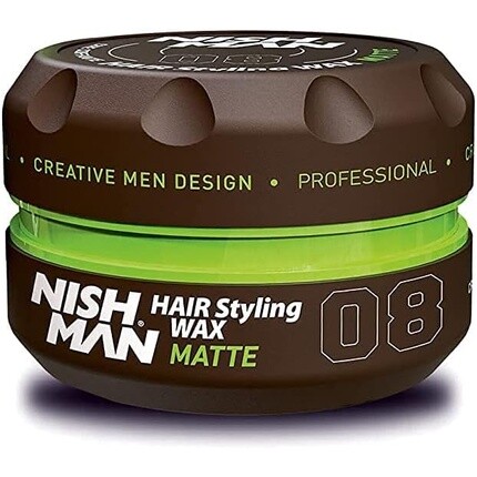 Nishman Гель-воск для укладки волос Nish Man, матовый, оттенок 08, коричневый, 150 мл
Nishman Гель-воск для укладки волос Nish Man, матовый, оттенок 08, коричневый, 150 мл