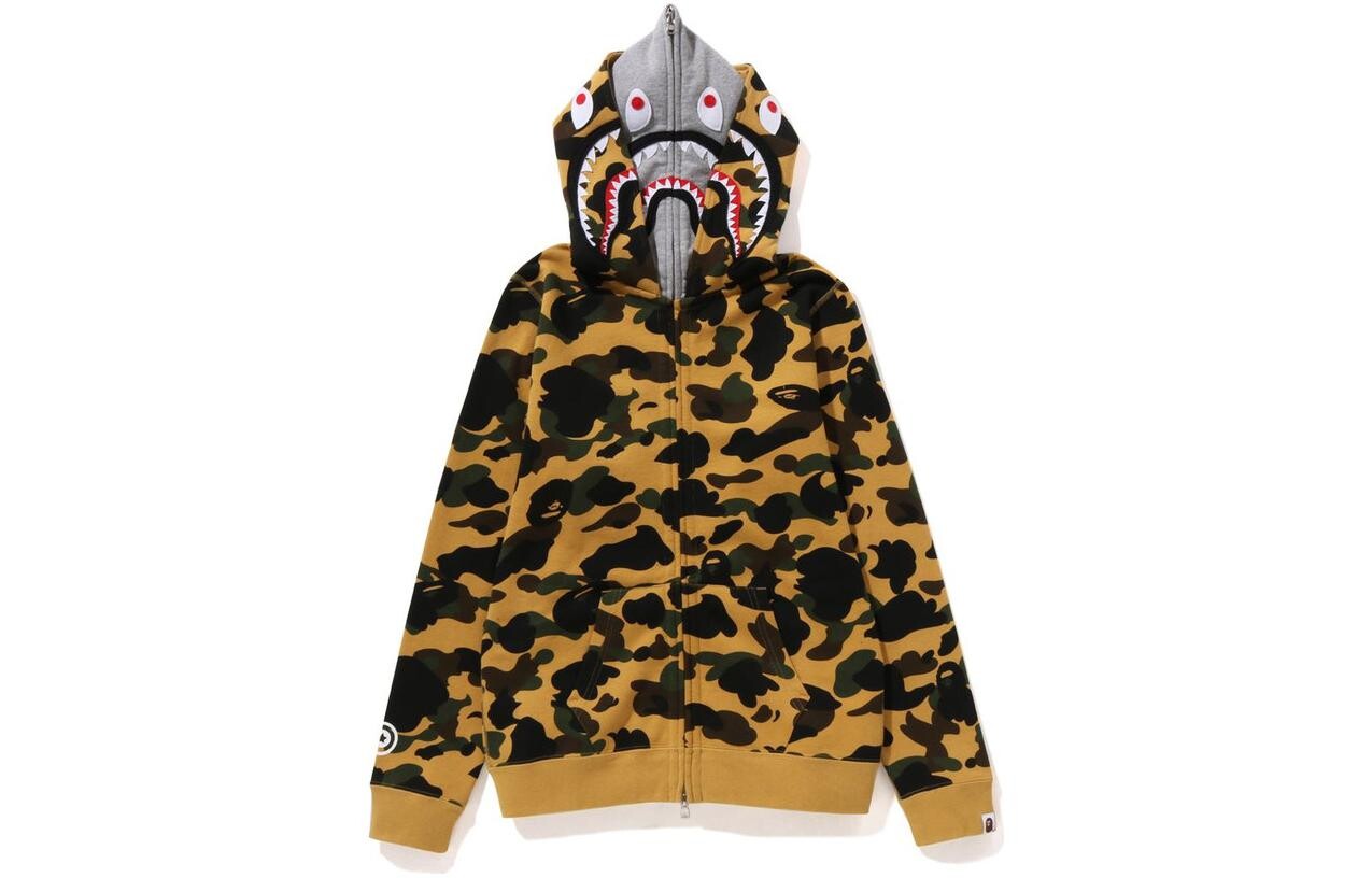 Толстовка унисекс A Bathing Ape, желтый 
Толстовка унисекс A Bathing Ape, желтый