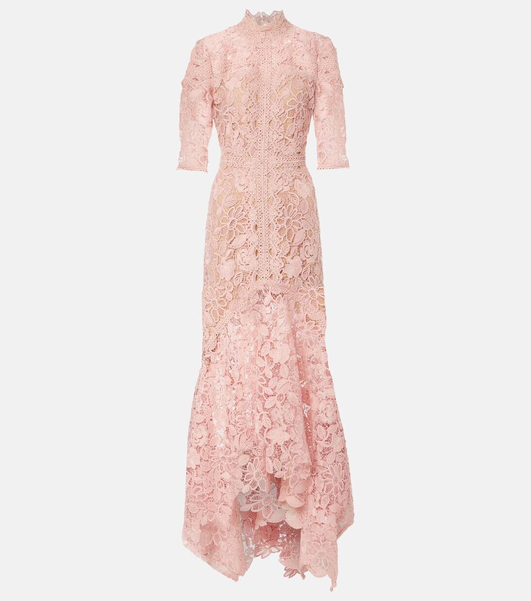 Платье из цветочного кружева Costarellos, цвет vintage rose
Платье из цветочного кружева Costarellos, цвет vintage rose