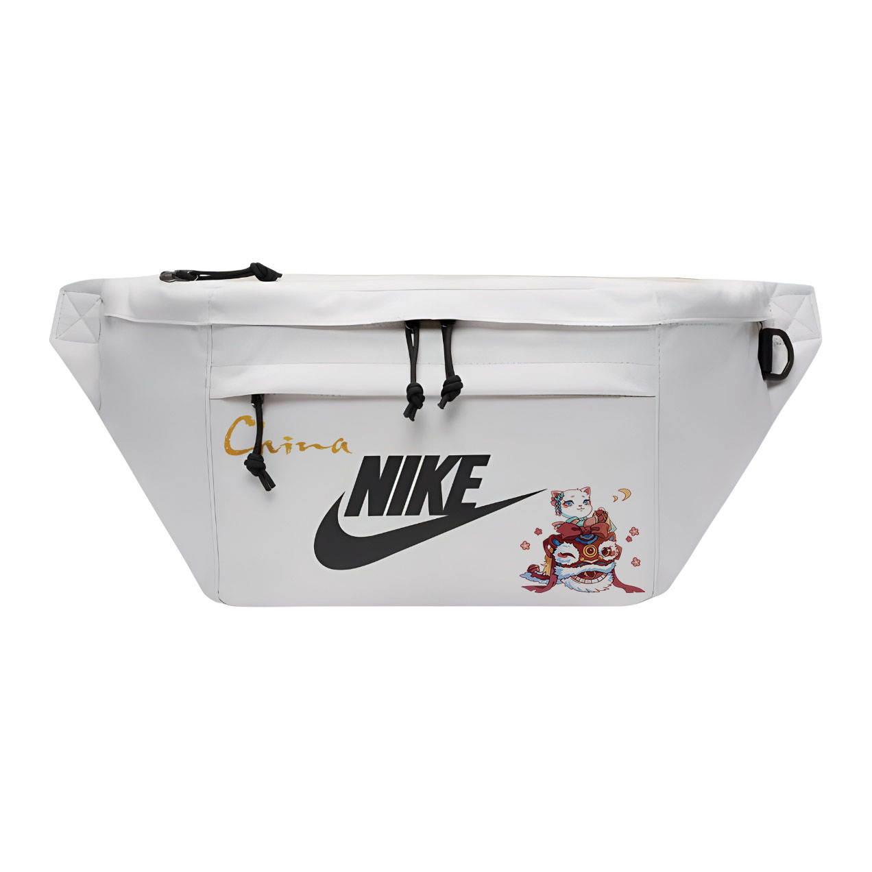 Nike Одноплечевая набедренная сумка через плечо унисекс белая, Lion Dance Kitten
Nike Одноплечевая набедренная сумка через плечо унисекс белая, Lion Dance Kitten