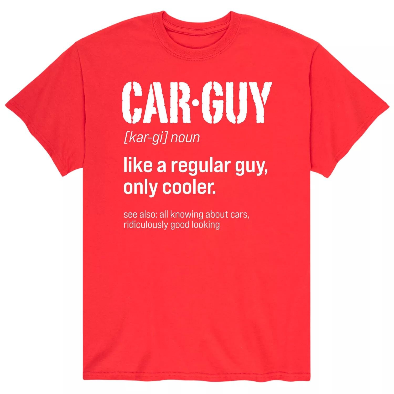 Мужская футболка Car Guy Definition Licensed Character
Мужская футболка Car Guy Definition Licensed Character