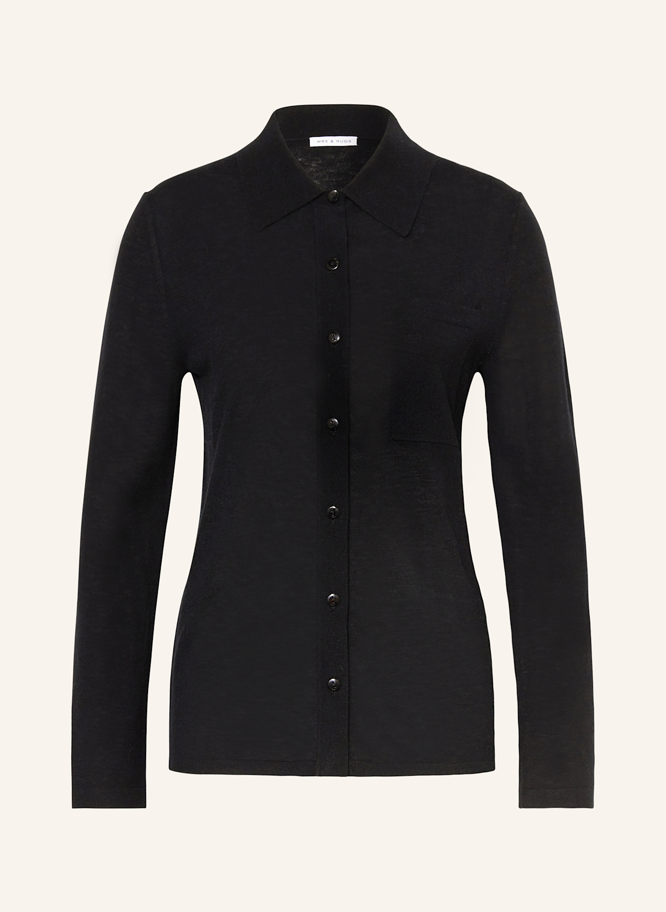 Кардиган с кашемиром Mrs & Hugs, черный
Кардиган с кашемиром Mrs & Hugs, черный