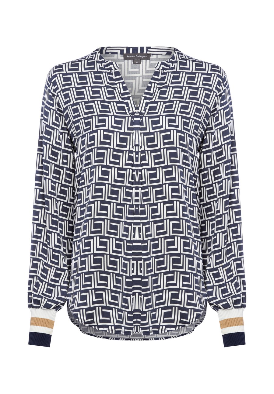 Блуза Franco Callegari Blouse, Marine/Weiß/Blue
Блуза Franco Callegari Blouse, Marine/Weiß/Blue
