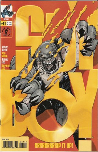 Spyboy #11 August 2000 (Dark Horse Comics)
Spyboy #11 August 2000 (Dark Horse Comics)