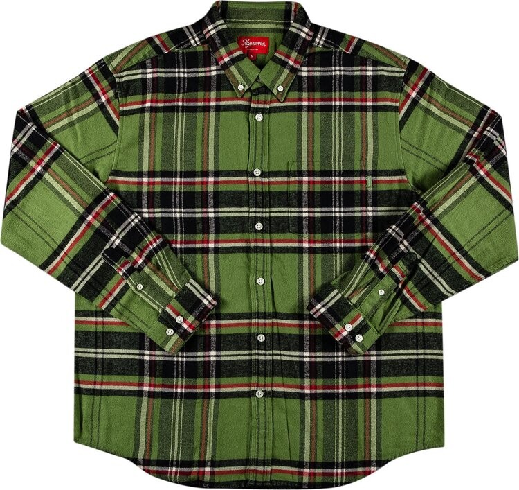 Рубашка Supreme Tartan Flannel Shirt 'Green', зеленый
Рубашка Supreme Tartan Flannel Shirt 'Green', зеленый