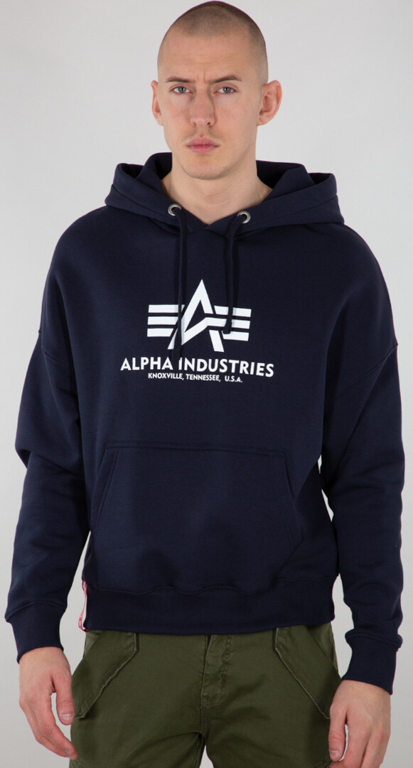 Балахон Alpha Industries Basic OS, темно-синий 
Балахон Alpha Industries Basic OS, темно-синий