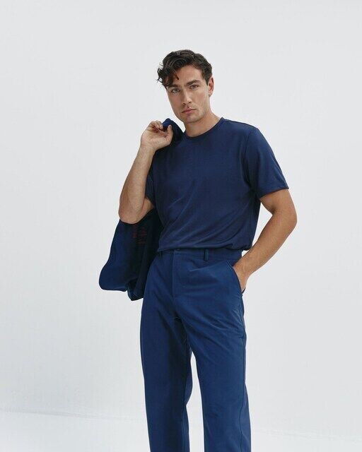 Мужская футболка с короткими рукавами без железа Sepiia, темно-синий 
Мужская футболка с короткими рукавами без железа Sepiia, темно-синий