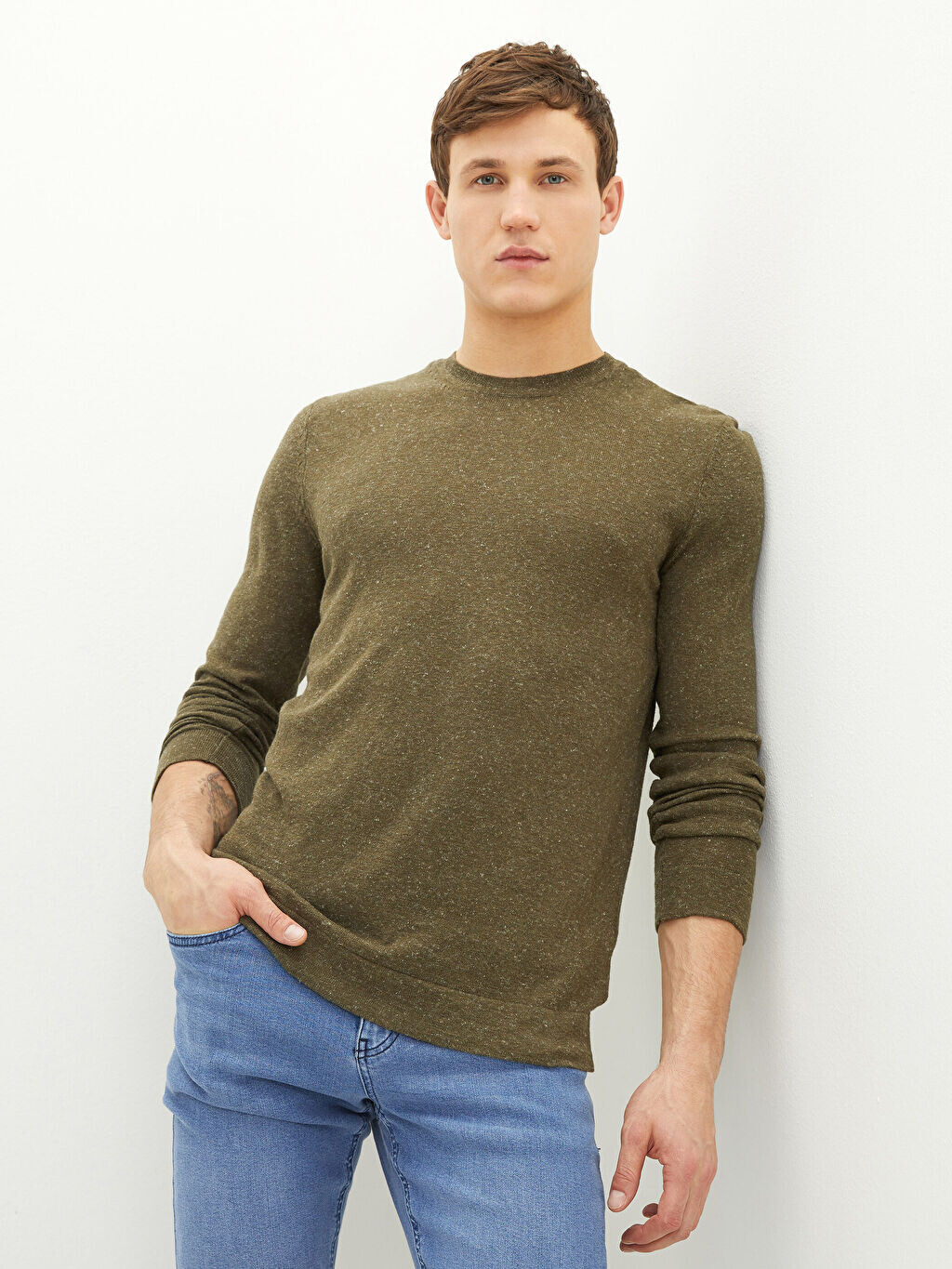 Мужской трикотажный свитер с круглым вырезом и длинными рукавами LCW Casual, Коричневый, Мужской трикотажный свитер с круглым вырезом и длинными рукавами LCW Casual
Мужской трикотажный свитер с круглым вырезом и длинными рукавами LCW Casual, Коричневый, Мужской трикотажный свитер с круглым вырезом и длинными рукавами LCW Casual