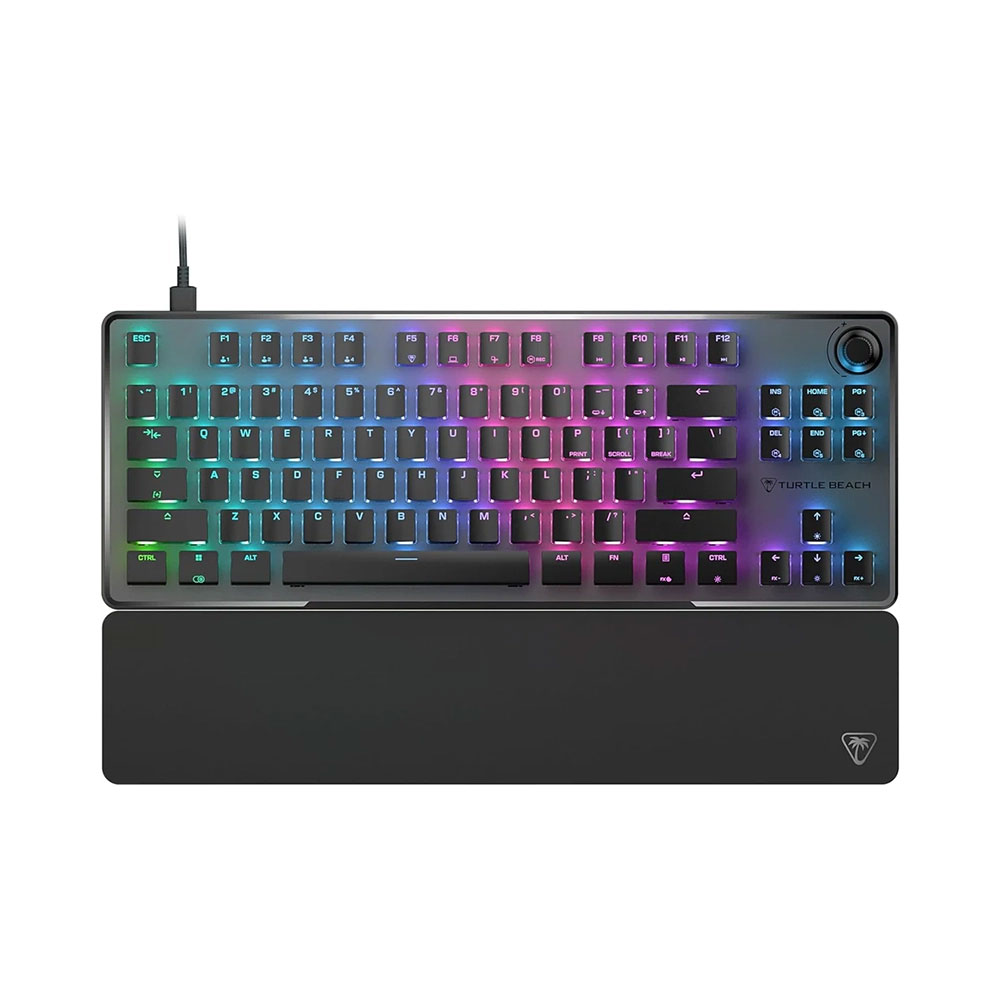 Игровая клавиатура Turtle Beach Vulcan II TKL Pro, чёрный, английская раскладка
Игровая клавиатура Turtle Beach Vulcan II TKL Pro, чёрный, английская раскладка